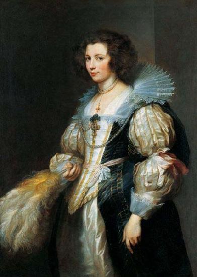 Anthony Van Dyck Marie Louise de Tassis, Antwerp 1630 Sweden oil painting art